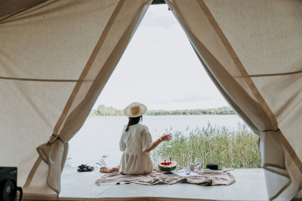 Blijf online tijdens je Glamping-trip