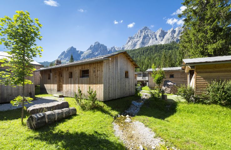 Caravan Park Sexten - Lodges in Zuid-Tirol