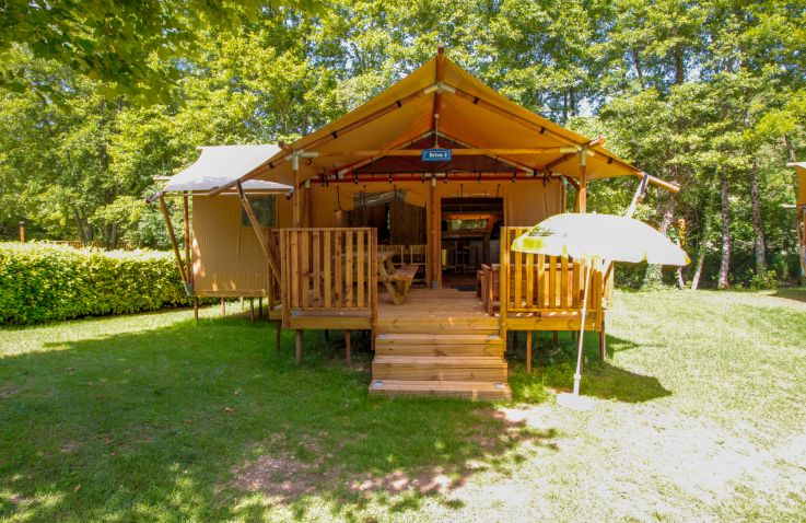 Camping La Draille - Safaritenten Dordogne