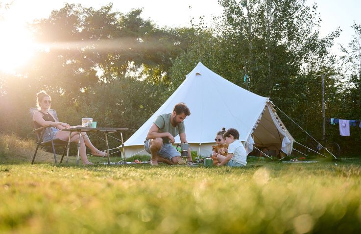 Glamping Brabant - Tipi tent - Camping Het Goeie Leven