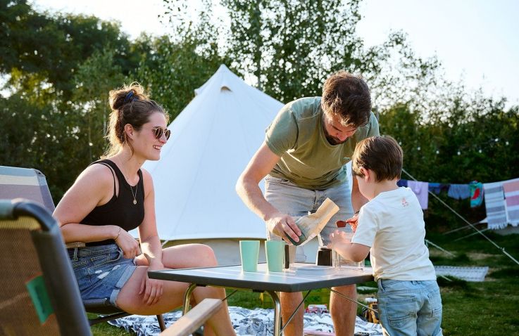Glamping Limburg - Tipi Tent - Camping Oergezellig