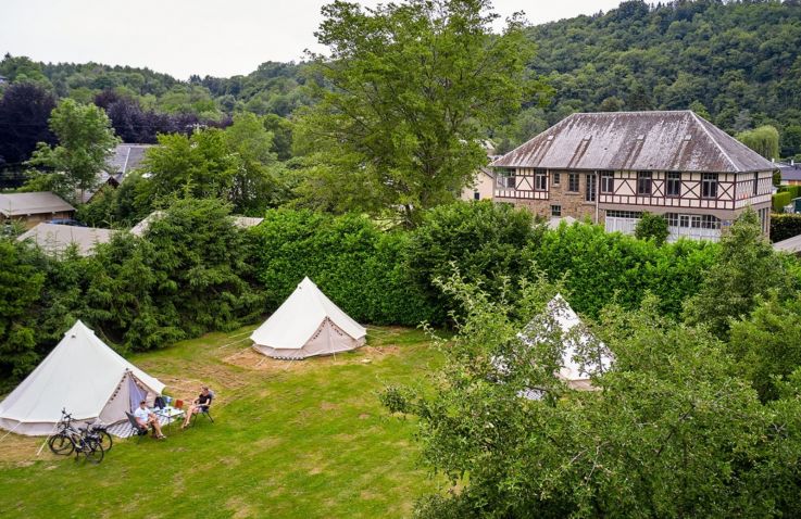 Glamping Belgische Ardennen - Tipi Tent - Camping Sy