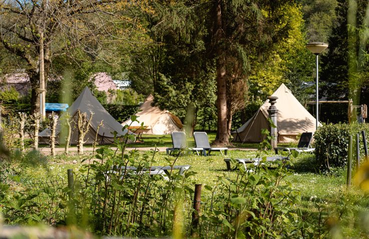 Glamping Belgische Ardennen - Tipi Tent - Camping Dieupart