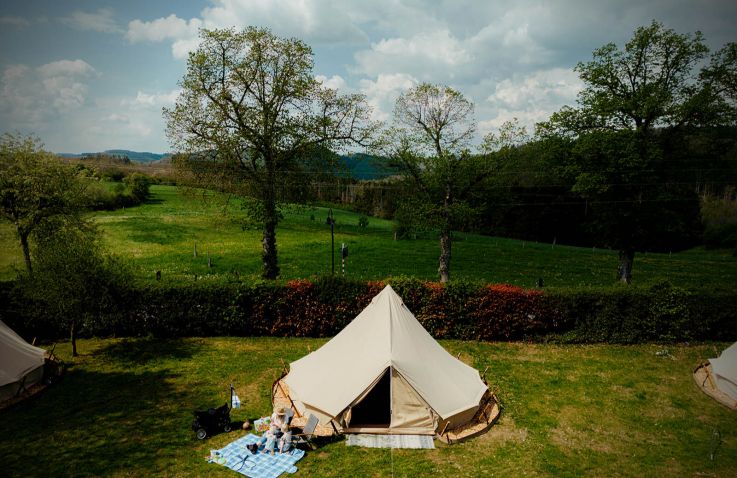Glamping Luxemburg - Tipi Tent - Camping Liefrange