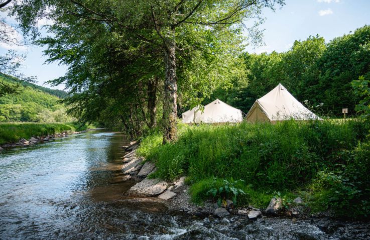 Glamping Rijnland-Palts - Tipi Tent - Camping Heilhauser Mühle