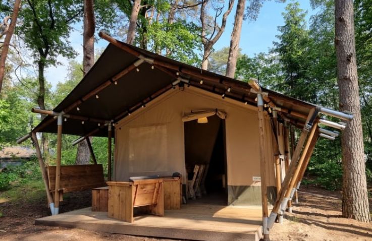 Camping la Cour d'Enchère - Safaritententen Frankrijk
