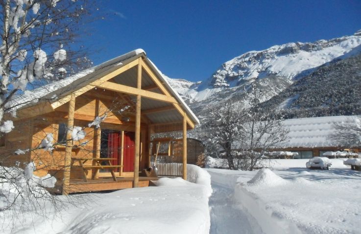Huttopia Winter Chalets – Vallouise - Glamping Franse Alpen