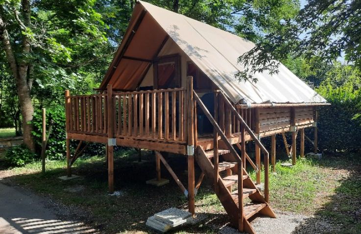 Camping Les Drouilhedes - Tent Lodges Occitanië