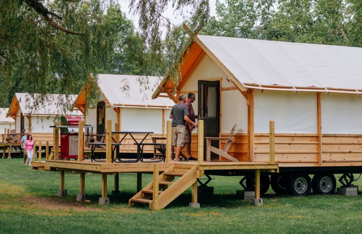 Battenkill Resort Glamping - Safairtenten in de Verenigde Staten