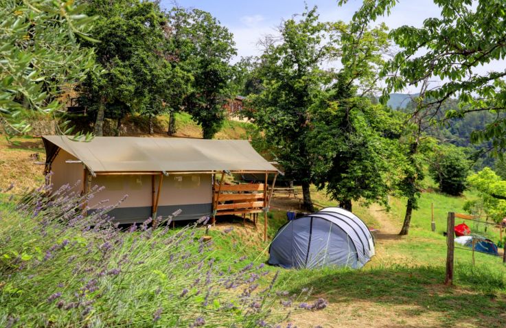 Camping Pian D’Amora – Safaritenten Toscane