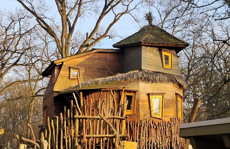 Boomhut - Dierentuin Schwerin