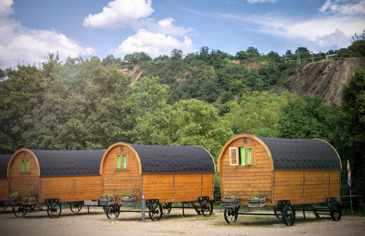Camping Gülser Moselbogen - Herderwagens Rijnland-Palts