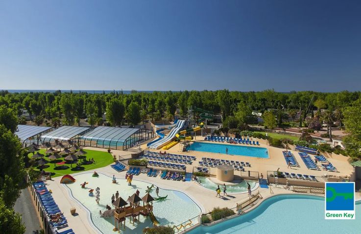 Camping Domaine de la Yole - Mobile homes Languedoc-Roussillon 