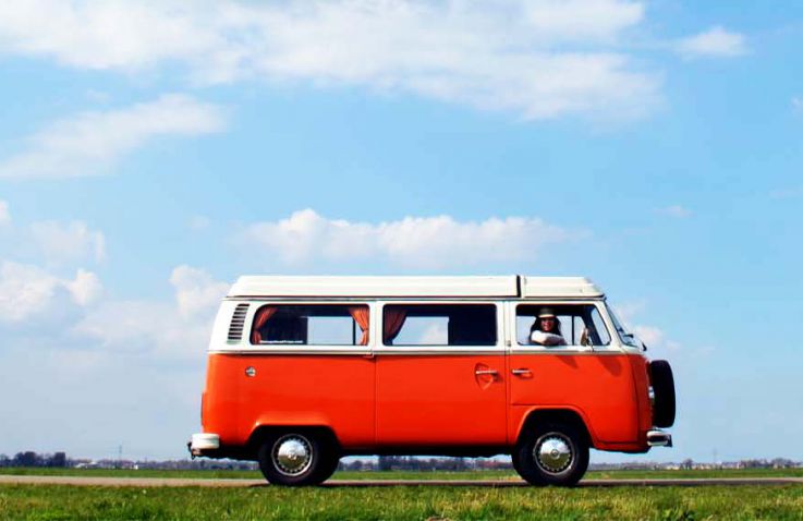 Vintage Road Trips - Volkswagen busje