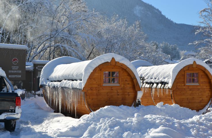 Camping Resort Zugspitze - Wijnvat & Lodge Beieren
